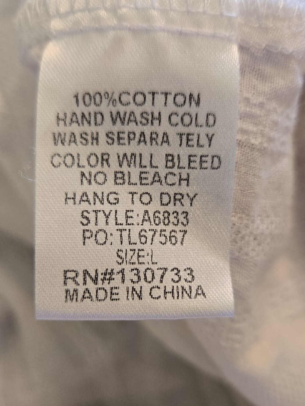 Umgee White 100% Cotton Button-Front Gauze Tunic with Scoop Tie - Picture 7 of 9